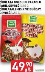 TARIM KREDİ TAHIL GEVREĞİ/ MISIR VE BUĞDAY GEVREĞİ fiyat ve kampanya bilgisi